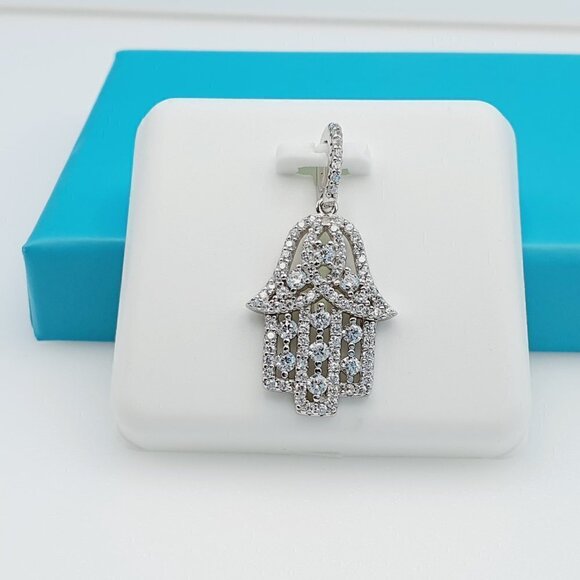 "925 Sterling Silver CZ Beautiful Pendant for Women, 1USPAR4078 - Picture 3 of 11